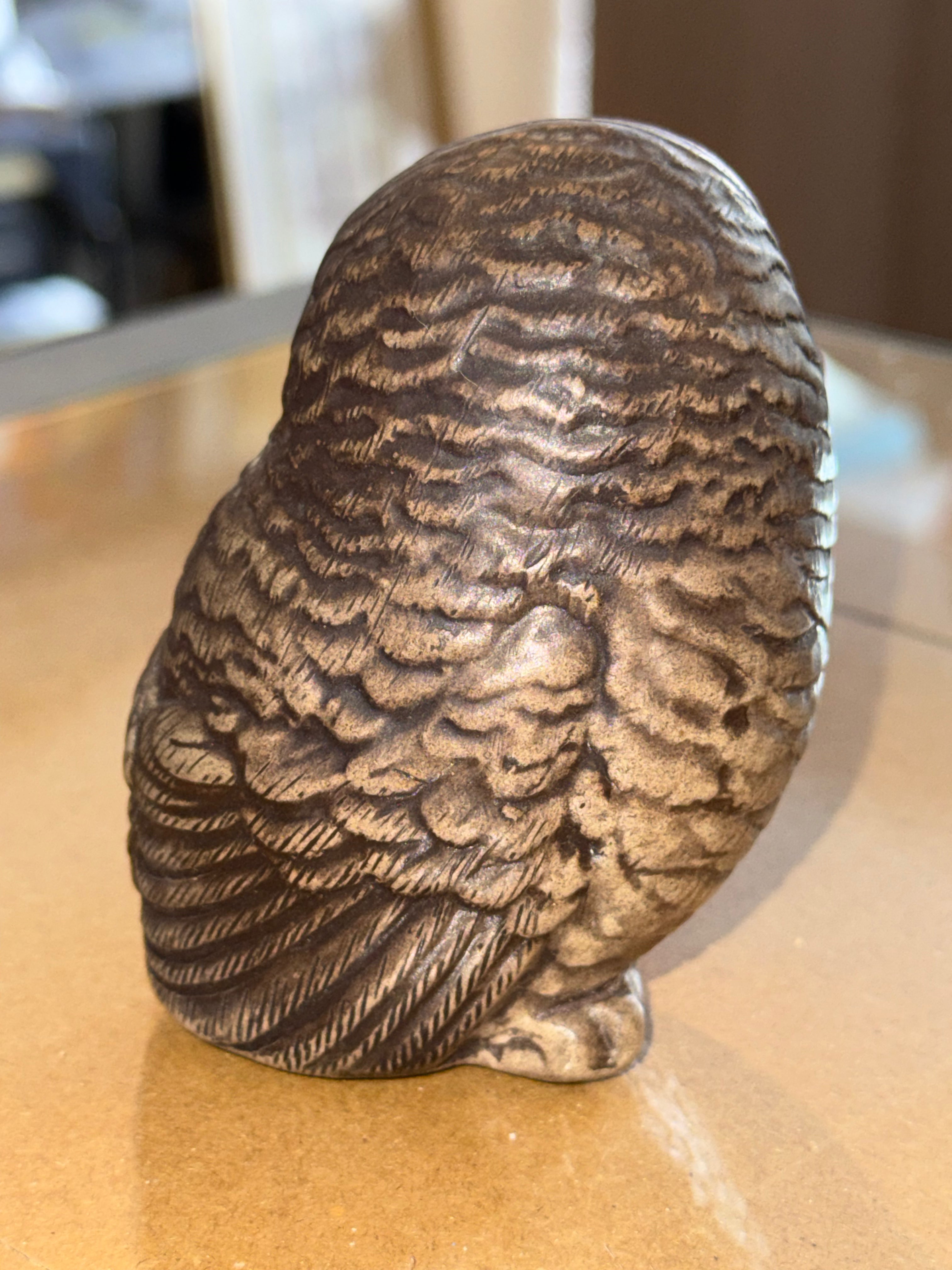 Poole Pottery Stoneware Owl