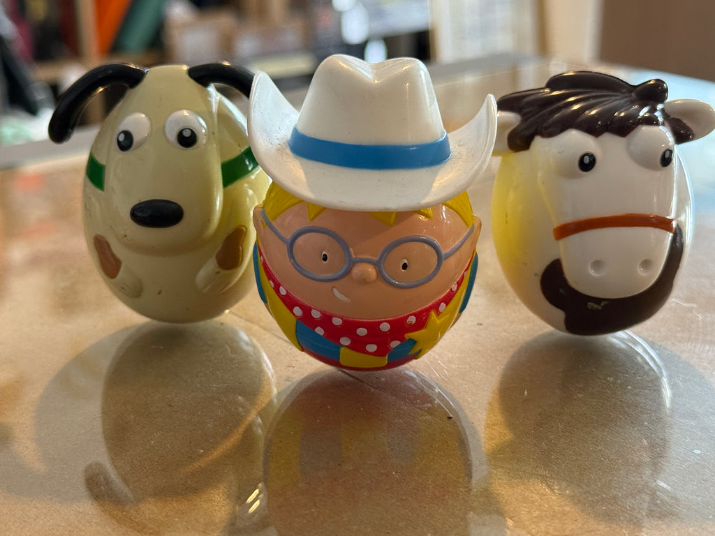 Nestle Weebles set of 3