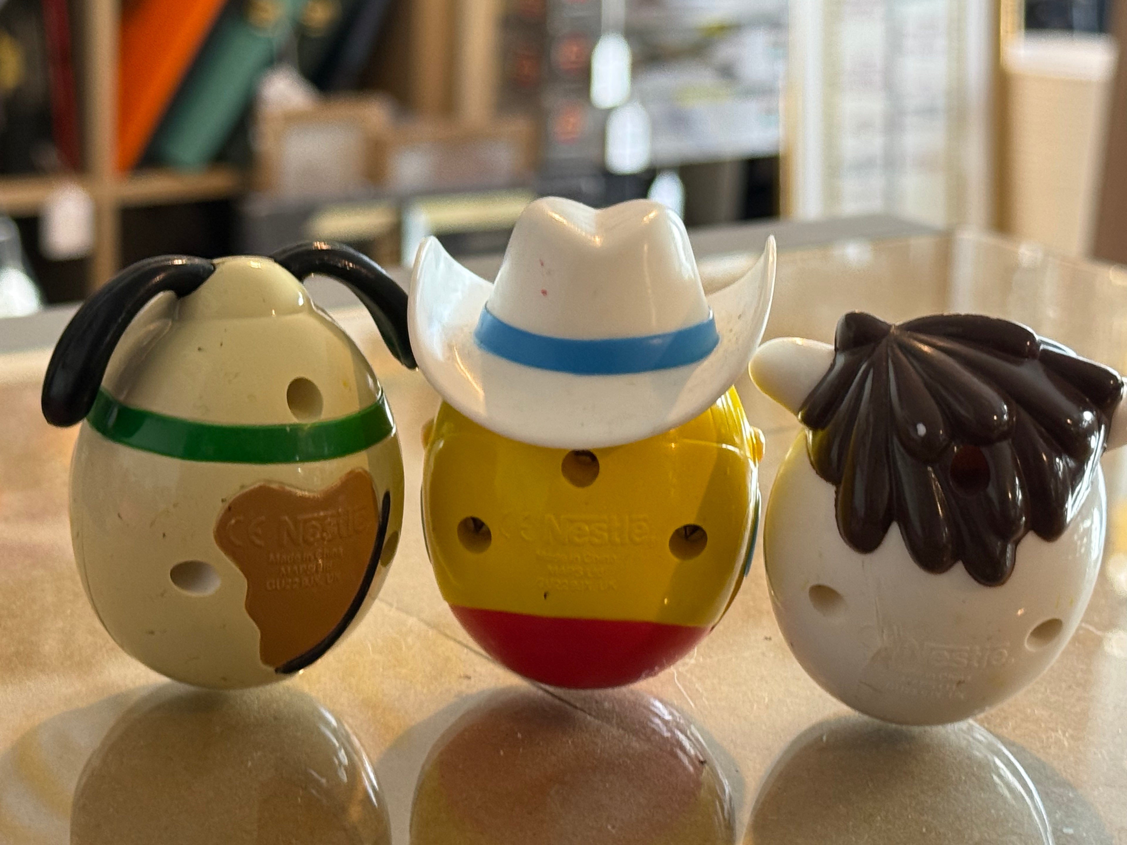 Nestle Weebles set of 3