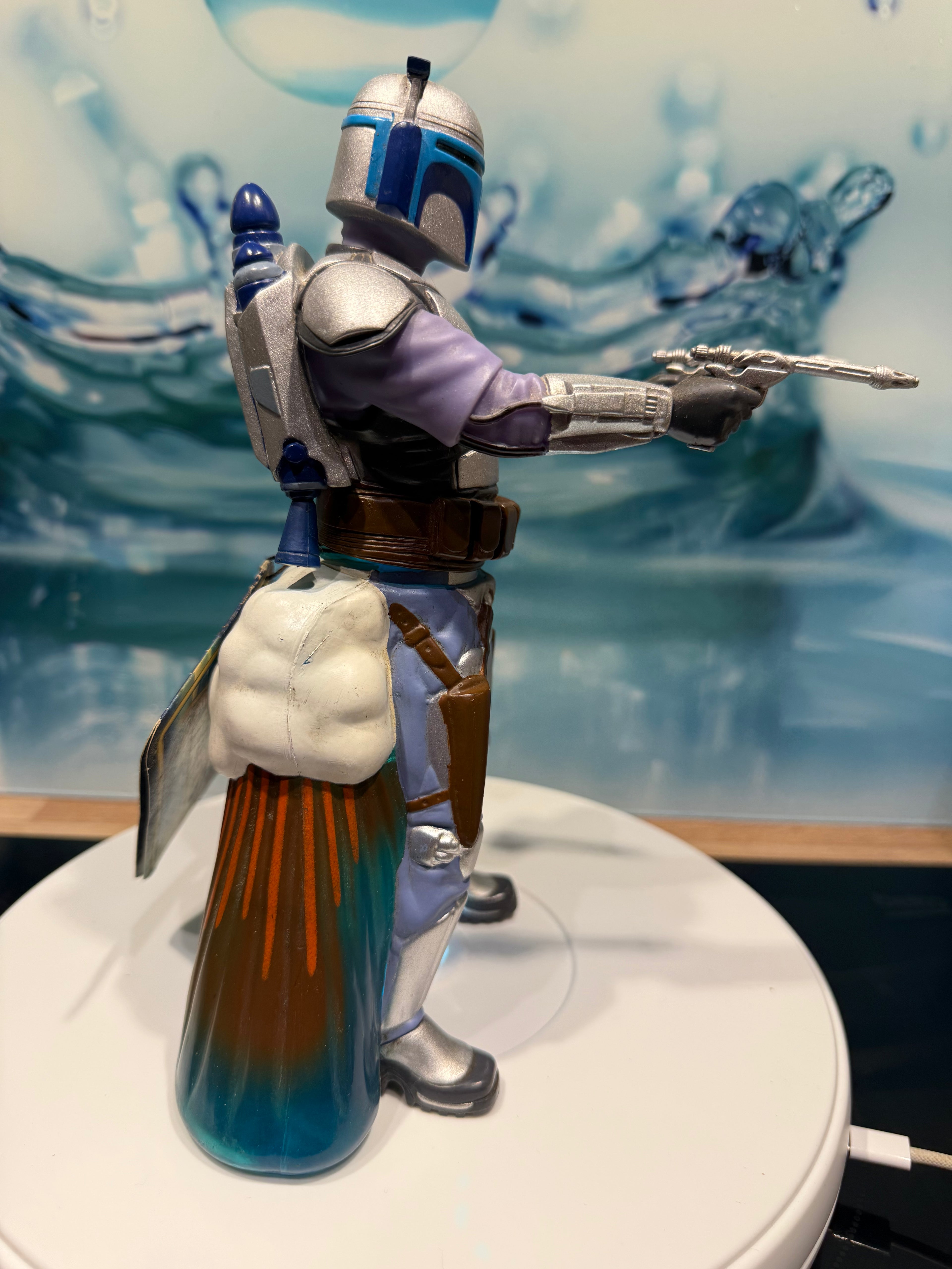 Star Wars Jango Fett bubble bath container