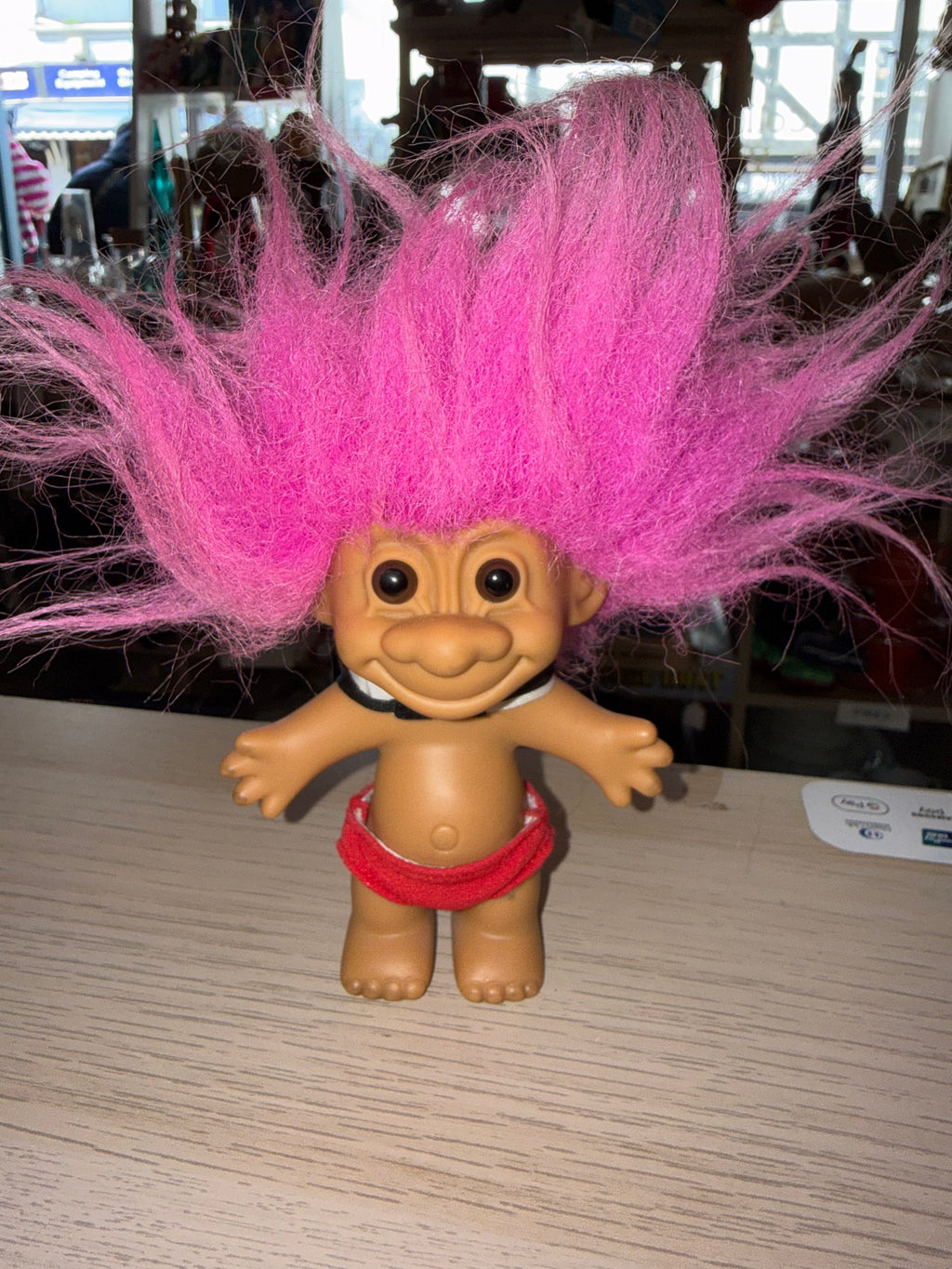 Troll vintage 1990’s Pink hair