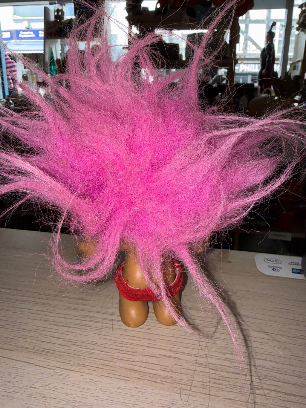 Troll vintage 1990’s Pink hair