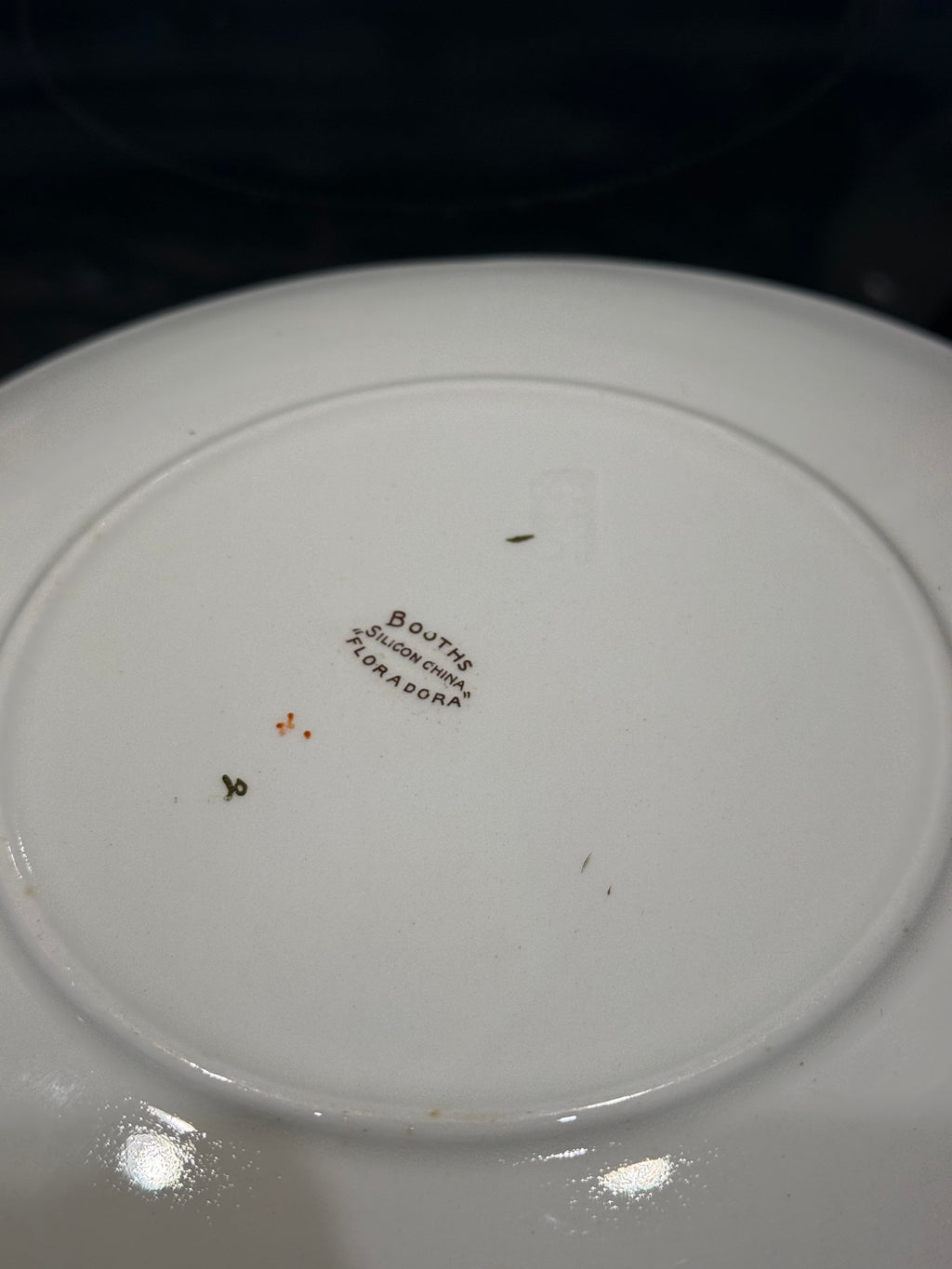 China Booths Floradora Cake Plate 1940’s